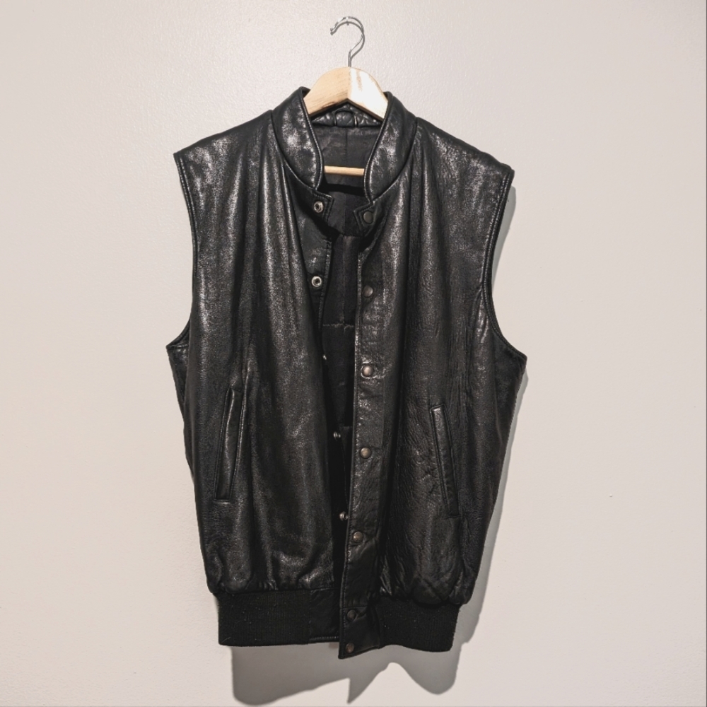 Roots Vintage 90's Leather Vest